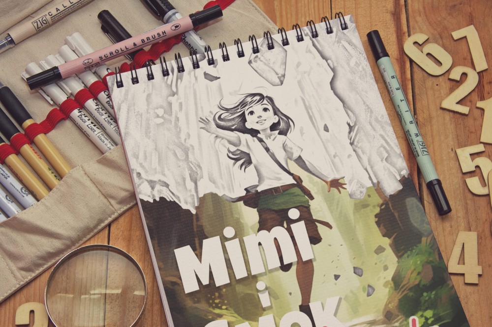 Mimi i Smok - Kolorowanka cz.1 [PDF]